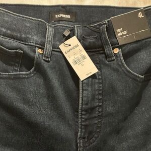 Express NWT 4L Dark Wash Jeans